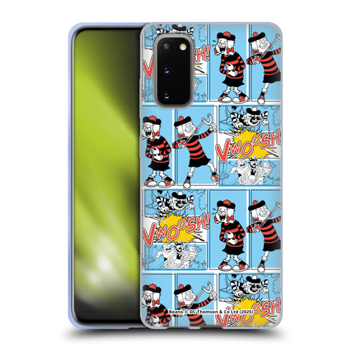 Beano Bananaman Patterns Minnie Soft Gel Case for Samsung Galaxy S20 / S20 5G