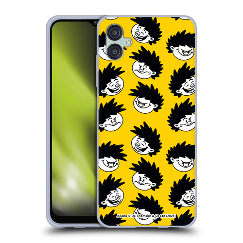 Beano Bananaman Patterns Dennis Head Soft Gel Case for Samsung Galaxy M04 5G / A04e