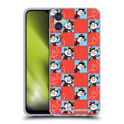 Beano Bananaman Patterns Minnie Heart Soft Gel Case for Samsung Galaxy M04 5G / A04e