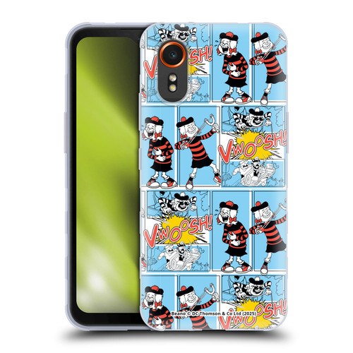 Beano Bananaman Patterns Minnie Soft Gel Case for Samsung Galaxy Xcover7 5G