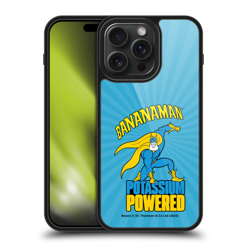 Beano Bananaman Graphics Potassium Powered Gel Armour Case For Apple iPhone 15 Pro Max