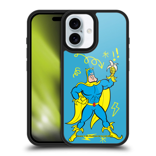 Beano Bananaman Graphics Blue Gel Armour Case For Apple iPhone 16