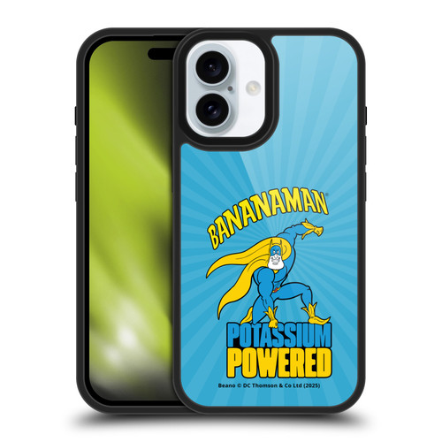 Beano Bananaman Graphics Potassium Powered Gel Armour Case For Apple iPhone 16