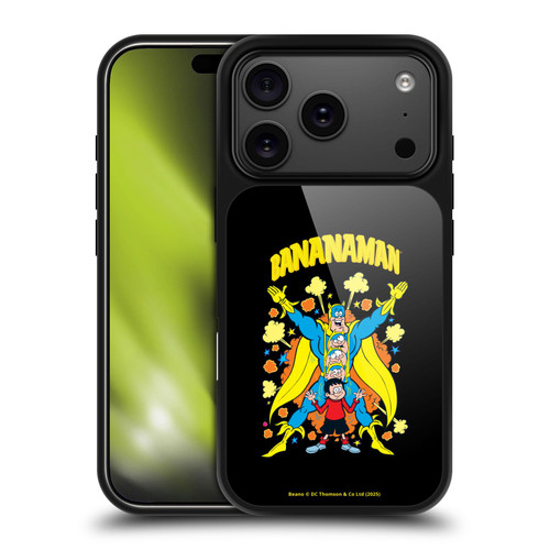 Beano Bananaman Graphics Characters Gel Armour Case For Apple iPhone 17 Pro