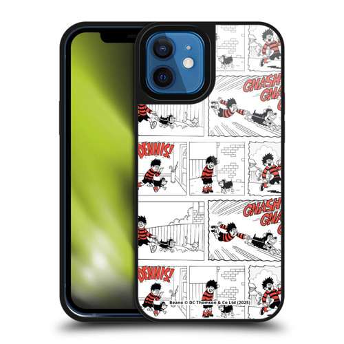 Beano Bananaman Patterns Dennis Gnasher Gel Armour Case For Apple iPhone 12 / iPhone 12 Pro