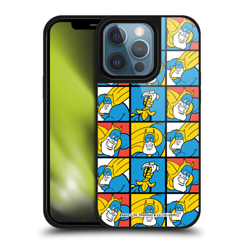 Beano Bananaman Patterns Squares Gel Armour Case For Apple iPhone 13 Pro