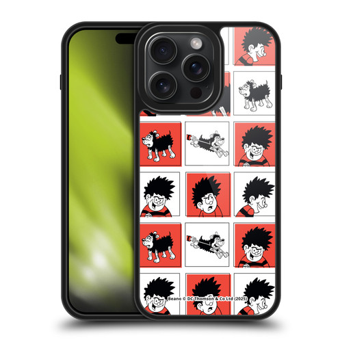 Beano Bananaman Patterns Dennis Gel Armour Case For Apple iPhone 15 Pro Max