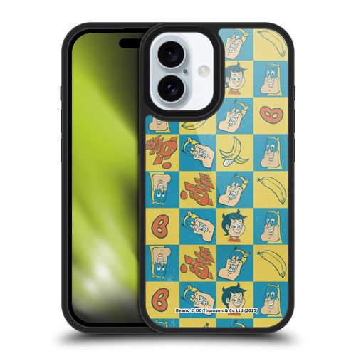 Beano Bananaman Patterns Classic Gel Armour Case For Apple iPhone 16