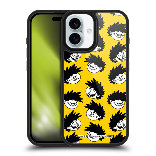 Beano Bananaman Patterns Dennis Head Gel Armour Case For Apple iPhone 16