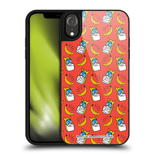 Beano Bananaman Patterns Head Gel Armour Case For Apple iPhone XR