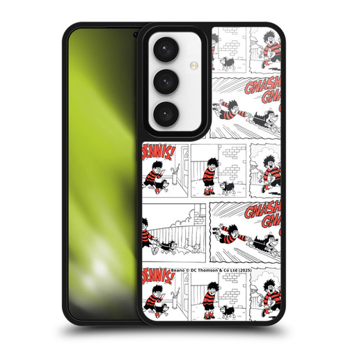 Beano Bananaman Patterns Dennis Gnasher Gel Armour Case For Samsung Galaxy S24 5G