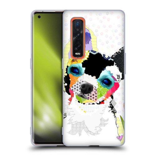 Michel Keck Dogs 2 Chihuahua Soft Gel Case for OPPO Find X2 Pro 5G