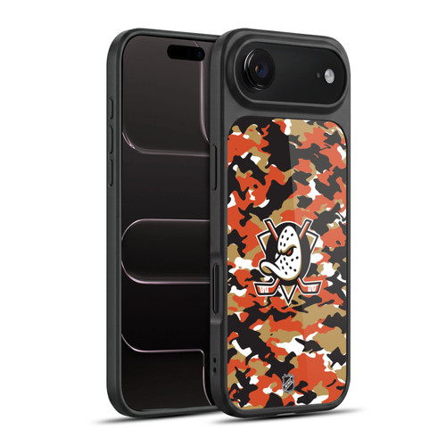 NHL Anaheim Ducks Camouflage Gel Armour Case For Apple iPhone 17 Air