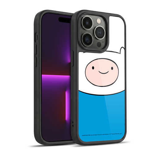 Adventure Time Graphics Finn The Human Gel Armour Case For Apple iPhone 14 Pro