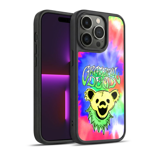 Grateful Dead Trends Bear Tie Dye Gel Armour Case For Apple iPhone 14 Pro