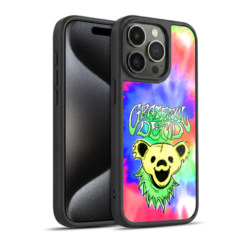 Grateful Dead Trends Bear Tie Dye Gel Armour Case For Apple iPhone 15 Pro