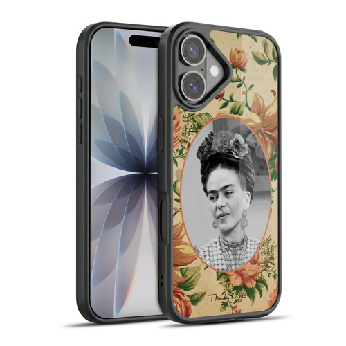 Frida Kahlo Portraits And Quotes Floral Gel Armour Case For Apple iPhone 17