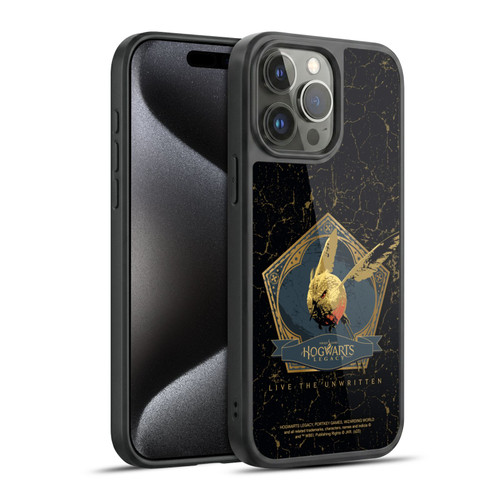 Hogwarts Legacy Graphics Golden Snidget Gel Armour Case For Apple iPhone 15 Pro Max