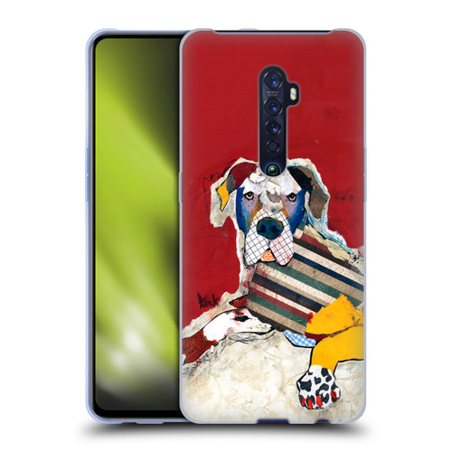Michel Keck Dogs 2 Great Dane Soft Gel Case for OPPO Reno 2