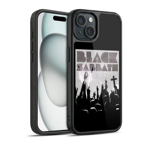 Black Sabbath Key Art Victory Gel Armour Case For Apple iPhone 15