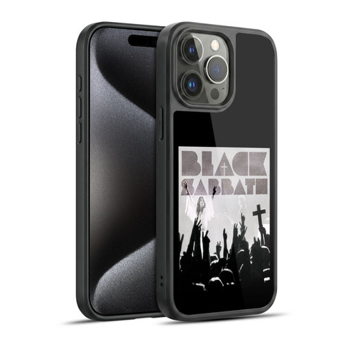 Black Sabbath Key Art Victory Gel Armour Case For Apple iPhone 15 Pro Max
