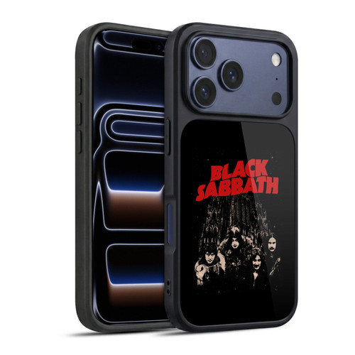 Black Sabbath Key Art Red Logo Gel Armour Case For Apple iPhone 17 Pro