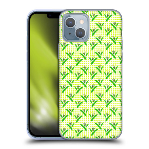 Grace Illustration Lovely Floral Primrose Soft Gel Case for Apple iPhone 14