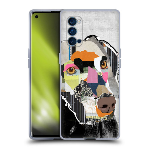 Michel Keck Dogs 2 Weimaraner Soft Gel Case for OPPO Reno 4 Pro 5G