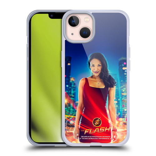 The Flash TV Series Character Art Iris West Soft Gel Case for Apple iPhone 13