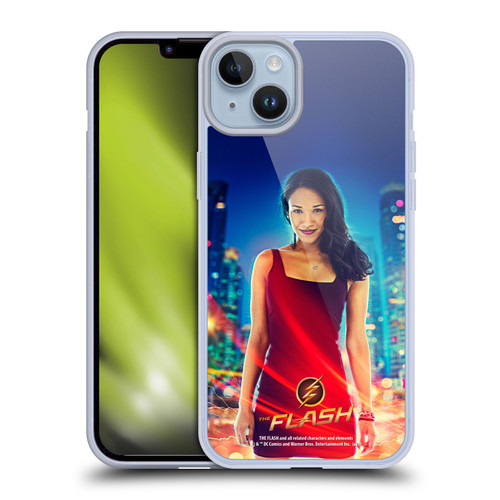 The Flash TV Series Character Art Iris West Soft Gel Case for Apple iPhone 14 Plus & MagSafe