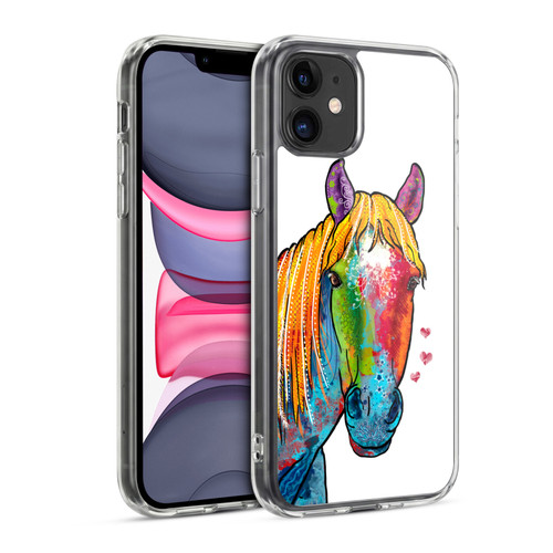 Duirwaigh Animals Horse Soft Gel Case for Apple iPhone 11