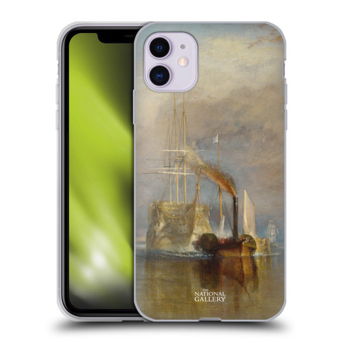 The National Gallery Nature The Fighting Temeraire Soft Gel Case for Apple iPhone 11