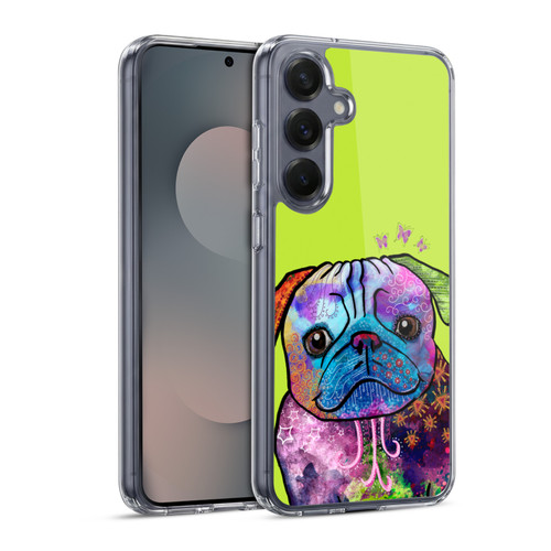 Duirwaigh Animals Pug Dog Soft Gel Case for Samsung Galaxy S25 & MagSafe