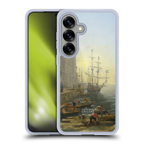 The National Gallery Nature Seaport With The Embarkation Of Saint Ursula Soft Gel Case for Samsung Galaxy S25 & MagSafe