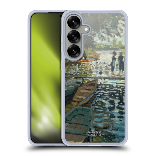 The National Gallery Nature Bathers At La Grenouillére Soft Gel Case for Samsung Galaxy S25+ & MagSafe
