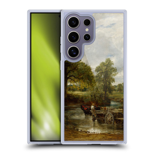 The National Gallery Nature The Hay Wain Soft Gel Case for Samsung Galaxy S25 Ultra & MagSafe