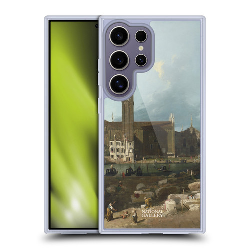 The National Gallery Nature The Stonemason's Yard Soft Gel Case for Samsung Galaxy S25 Ultra & MagSafe