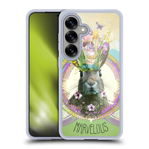 Duirwaigh Boho Animals Rabbit Soft Gel Case for Samsung Galaxy S25 & MagSafe