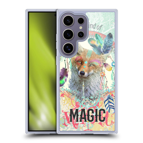 Duirwaigh Boho Animals Fox Soft Gel Case for Samsung Galaxy S25 Ultra & MagSafe