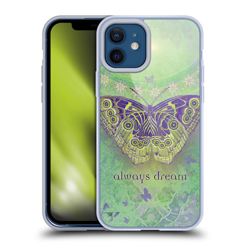 Duirwaigh Insects Butterfly Soft Gel Case for Apple iPhone 12 / iPhone 12 Pro & MagSafe