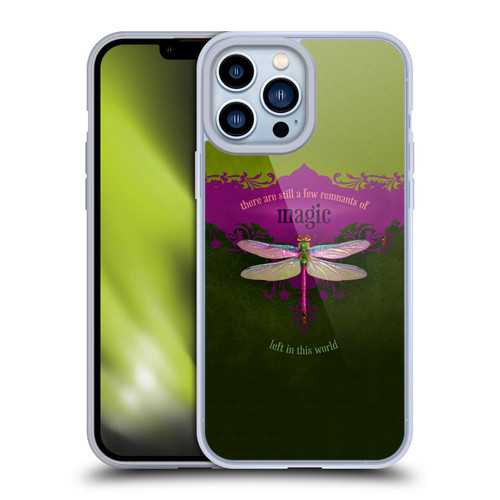 Duirwaigh Insects Dragonfly Soft Gel Case for Apple iPhone 13 Pro Max & MagSafe