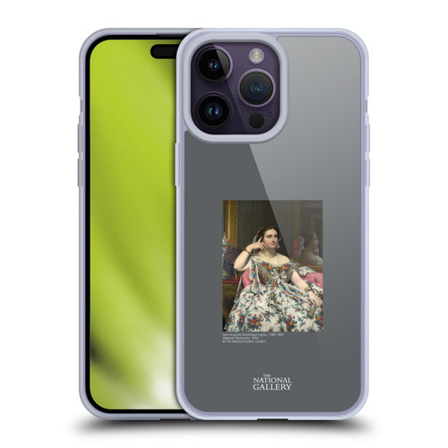 The National Gallery People Ingres Madame Moitessier Soft Gel Case for Apple iPhone 14 Pro Max & MagSafe