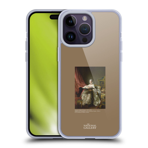The National Gallery People Madame De Pompadour Soft Gel Case for Apple iPhone 14 Pro Max & MagSafe