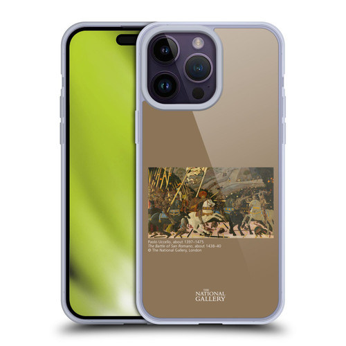The National Gallery People The Battle Of San Romano Soft Gel Case for Apple iPhone 14 Pro Max & MagSafe