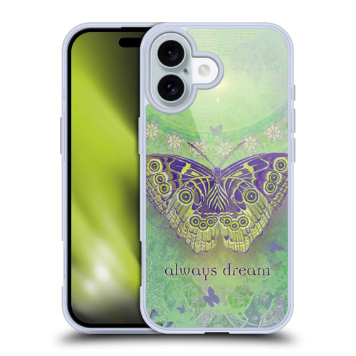Duirwaigh Insects Butterfly Soft Gel Case for Apple iPhone 16 & MagSafe