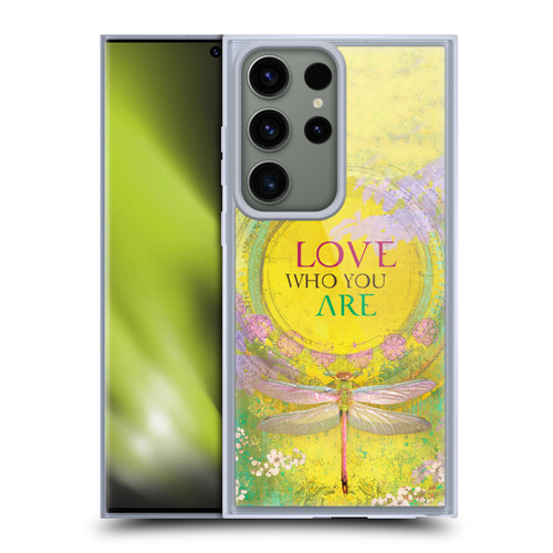 Duirwaigh Insects Dragonfly 3 Soft Gel Case for Samsung Galaxy S23 Ultra 5G & MagSafe