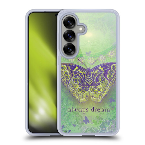 Duirwaigh Insects Butterfly Soft Gel Case for Samsung Galaxy S25 & MagSafe