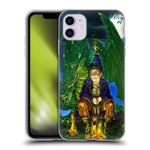 Ed Beard Jr Dragon Friendship Oops Said Soft Gel Case for Apple iPhone 11