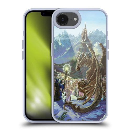 Ed Beard Jr Dragon Friendship Encounter Soft Gel Case for Apple iPhone 16e / Apple iPhone 17e & MagSafe