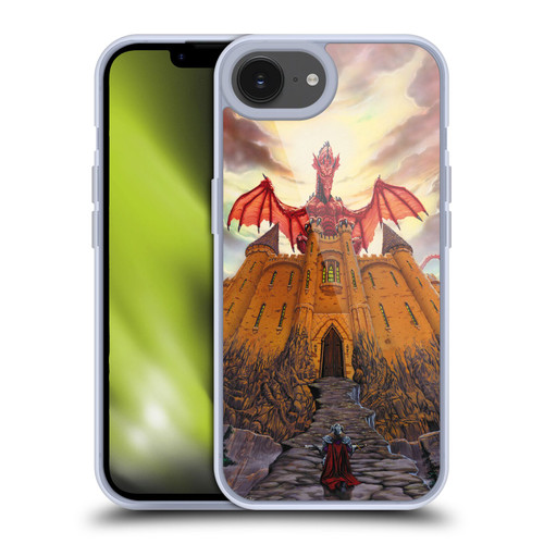 Ed Beard Jr Dragon Friendship Lord Magic Castle Soft Gel Case for Apple iPhone 16e / Apple iPhone 17e & MagSafe